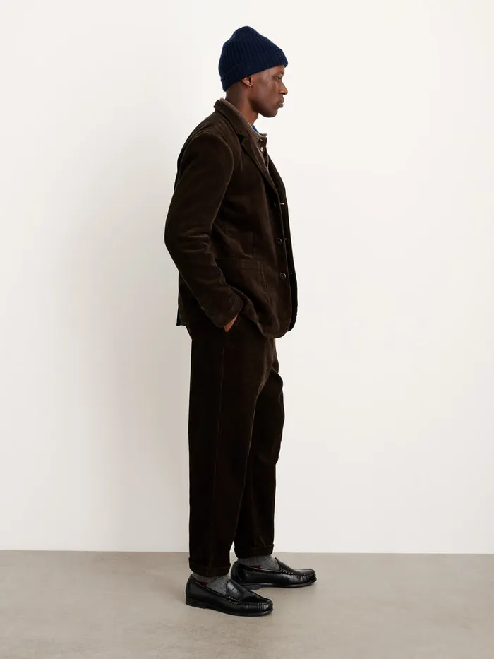 Men Alex Mill Suiting Mill Blazer In Corduroy Chocolate Men Alex Mill Suiting Mill Blazer In Corduroy Chocolate