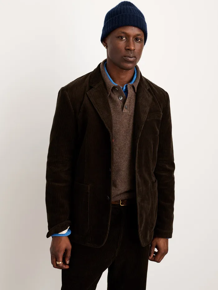 Men Alex Mill Suiting Mill Blazer In Corduroy Chocolate Men Alex Mill Suiting Mill Blazer In Corduroy Chocolate