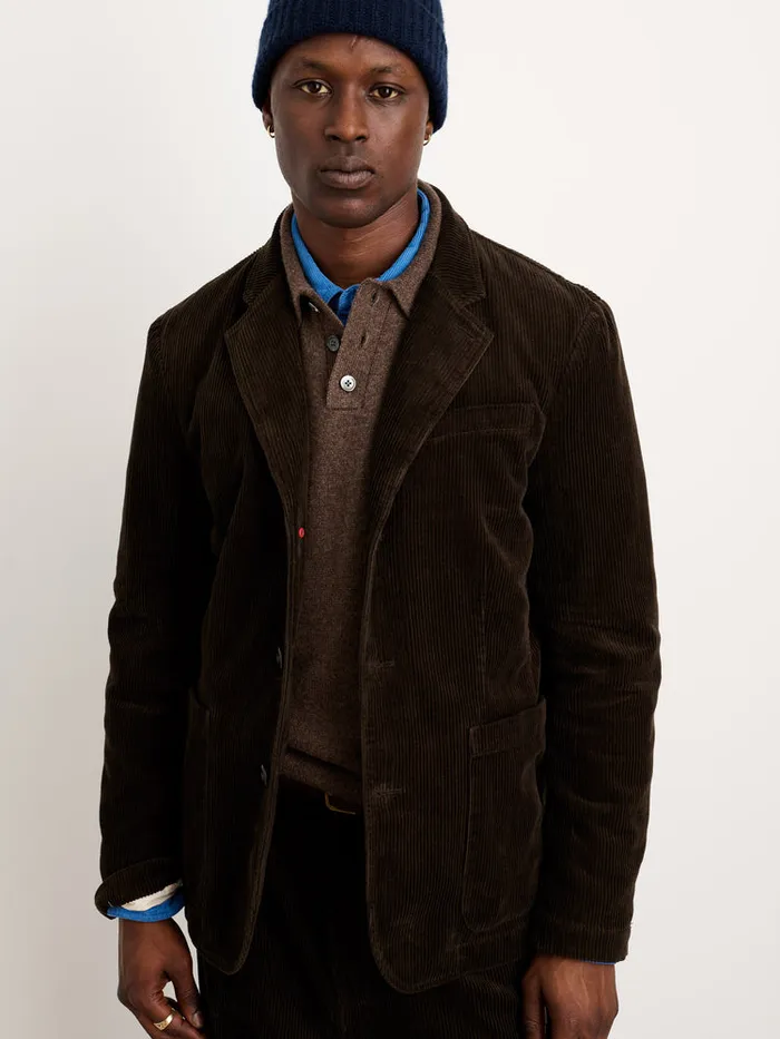 Men Alex Mill Suiting Mill Blazer In Corduroy Chocolate Men Alex Mill Suiting Mill Blazer In Corduroy Chocolate