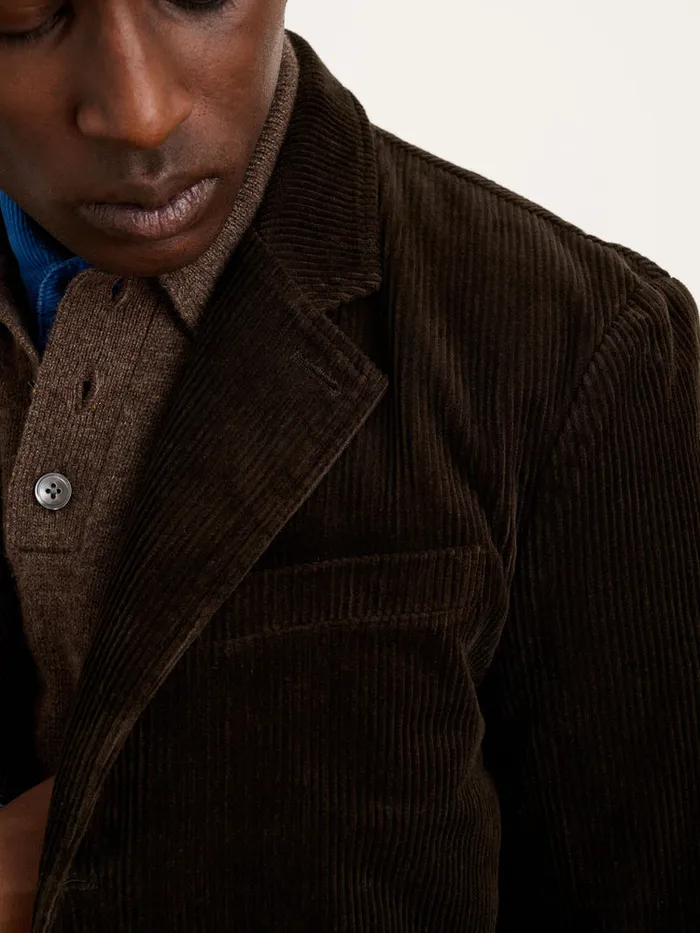 Men Alex Mill Suiting Mill Blazer In Corduroy Chocolate Men Alex Mill Suiting Mill Blazer In Corduroy Chocolate