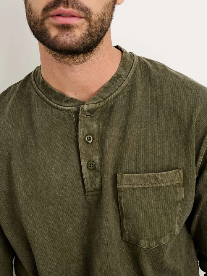 Men Alex Mill Tees Polos Allan Henley In Heavyweight Jersey Thyme