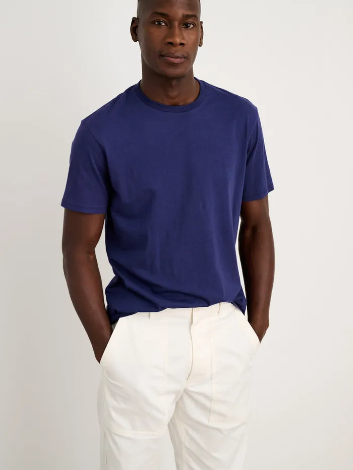 Men Alex Mill Tees Polos Lightweight Mercer Tee Navy