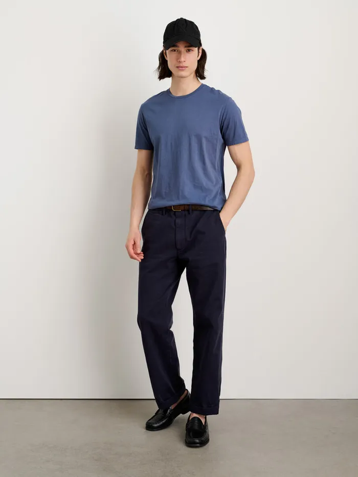 Men Alex Mill Tees Polos Lightweight Mercer Tee Storm Blue