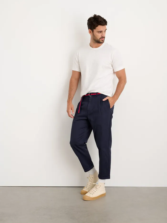 Men Alex Mill Tees Polos Standard T Shirt In Slub Cotton White