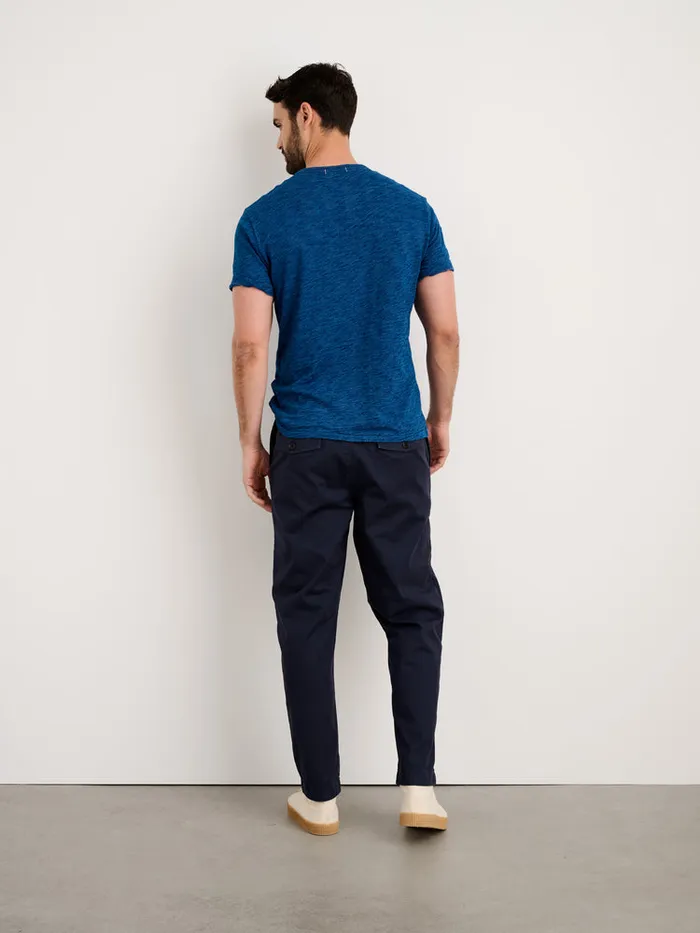 Men Alex Mill Tees Polos Standard Tee In Indigo Slub Cotton Men Alex Mill Tees Polos Standard Tee In Indigo Slub Cotton