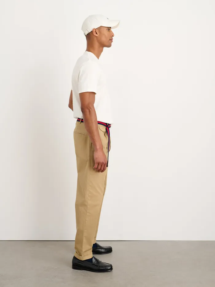 Men Alex Mill Tees Polos Vintage Wash Pocket Tee Off White