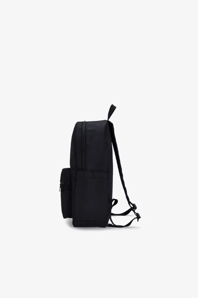 Men Bags Fred Perry Ballistic Nylon Backpack Black