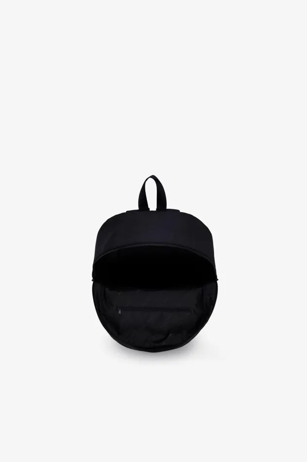 Men Bags Fred Perry Ballistic Nylon Backpack Black