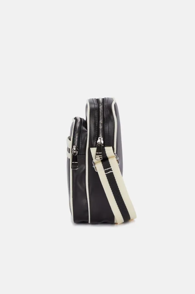 Men Bags Fred Perry Classic Side Bag Blackecru