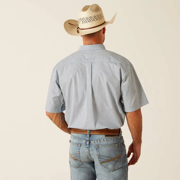 Men Button Down Shirts Ariat Edgar Classic Fit Shirt Blue Heaven Men Button Down Shirts Ariat Edgar Classic Fit Shirt Blue Heaven