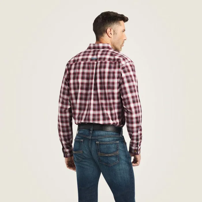 Men Button Down Shirts Ariat Pro Series Kenneth Stretch Fitted Shirt Snow Bunting Men Button Down Shirts Ariat Pro Series Kenneth Stretch Fitted Shirt Snow Bunting