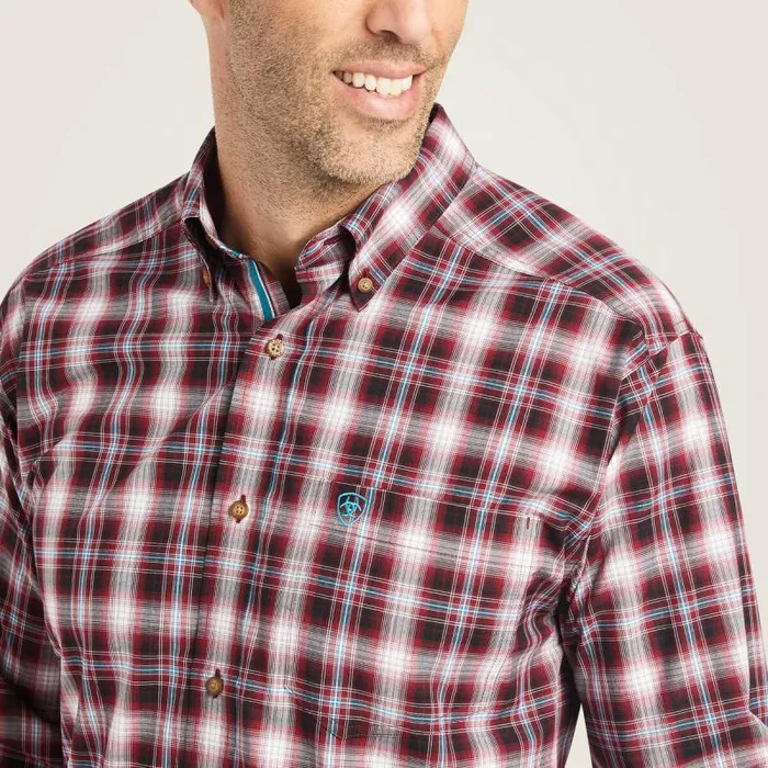 Men Button Down Shirts Ariat Pro Series Kenneth Stretch Fitted Shirt Snow Bunting Men Button Down Shirts Ariat Pro Series Kenneth Stretch Fitted Shirt Snow Bunting
