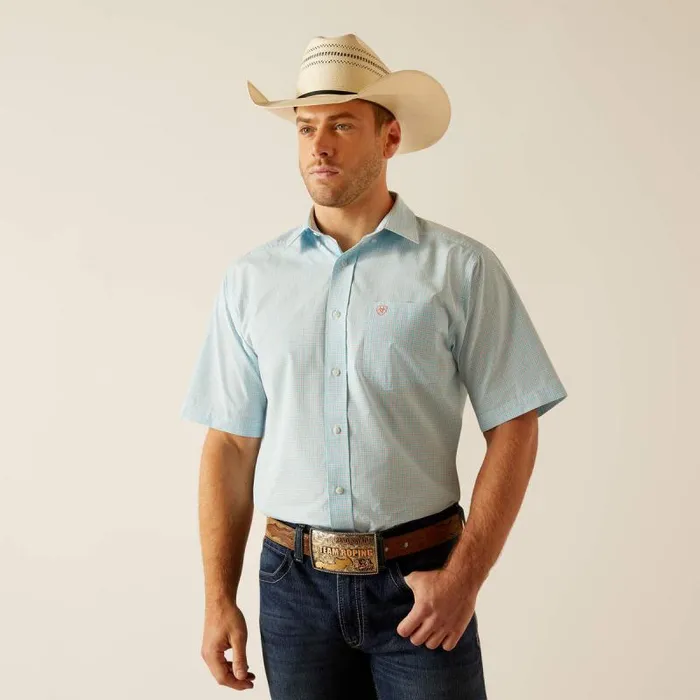 Men Button Down Shirts Ariat Pro Series Kristopher Classic Fit Shirt