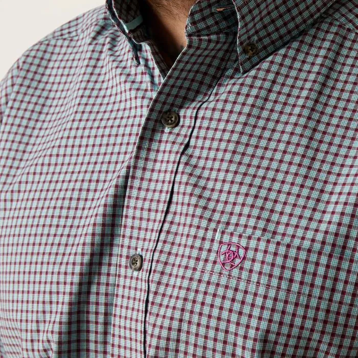 Men Button Down Shirts Ariat Pro Series Sullivan Classic Fit Shirt Angel Blue Men Button Down Shirts Ariat Pro Series Sullivan Classic Fit Shirt Angel Blue