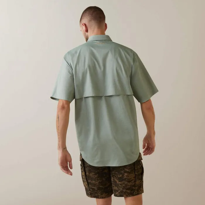 Men Button Down Shirts Ariat Rebar Made Tough VentTEK DuraStretch Work Shirt Green Bay Heather Men Button Down Shirts Ariat Rebar Made Tough VentTEK DuraStretch Work Shirt Green Bay Heather