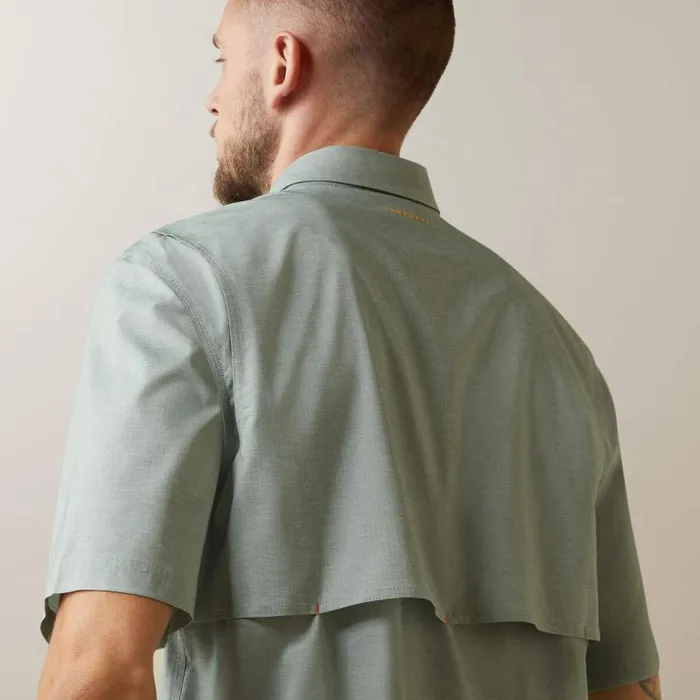 Men Button Down Shirts Ariat Rebar Made Tough VentTEK DuraStretch Work Shirt Green Bay Heather Men Button Down Shirts Ariat Rebar Made Tough VentTEK DuraStretch Work Shirt Green Bay Heather