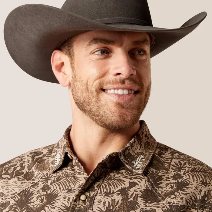 Men Button Down Shirts Ariat Sendero Desert Retro Fit Shirt Desert Men Button Down Shirts Ariat Sendero Desert Retro Fit Shirt Desert