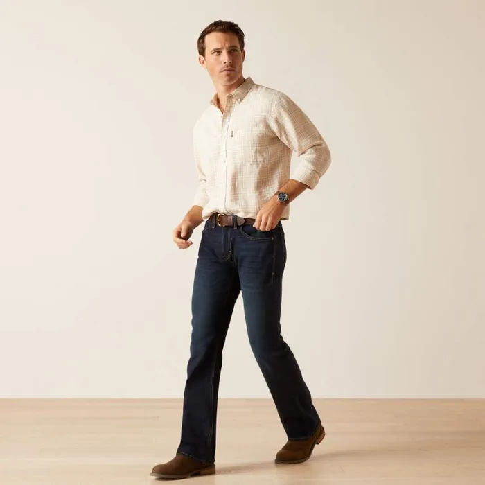 Men Button Down Shirts Ariat Sonoma Shirt Tan Plaid Men Button Down Shirts Ariat Sonoma Shirt Tan Plaid