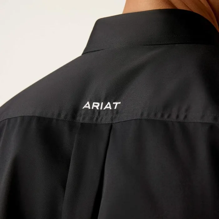 Men Button Down Shirts Ariat Team Logo Twill Classic Fit Shirt Black Mexico Men Button Down Shirts Ariat Team Logo Twill Classic Fit Shirt Black Mexico