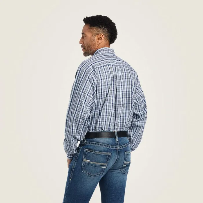 Men Button Down Shirts Ariat Wrinkle Free Igor Classic Fit Shirt Airy Blue Men Button Down Shirts Ariat Wrinkle Free Igor Classic Fit Shirt Airy Blue