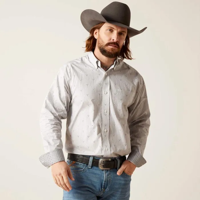 Men Button Down Shirts Ariat Wrinkle Free Victory Classic Fit Shirt Eileen Gray Men Button Down Shirts Ariat Wrinkle Free Victory Classic Fit Shirt Eileen Gray
