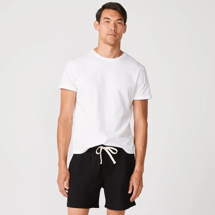 Men Classics MONROW Relaxed Crew White