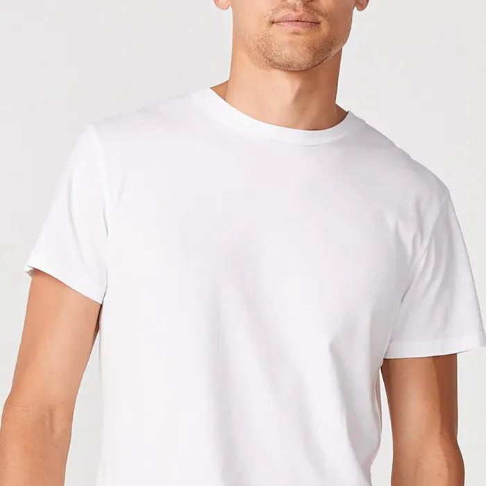 Men Classics MONROW Relaxed Crew White