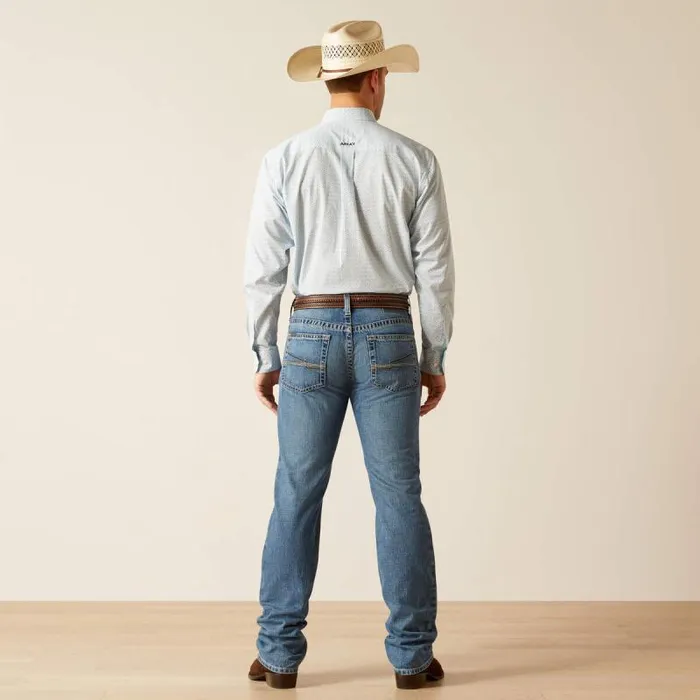 Men Denim Ariat M4 Relaxed Decker Boot Cut Kentwood