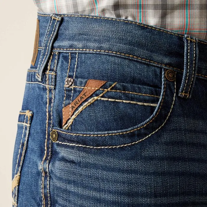 Men Denim Ariat M5 Straight Bucklin Straight Pismo Men Denim Ariat M5 Straight Bucklin Straight Pismo