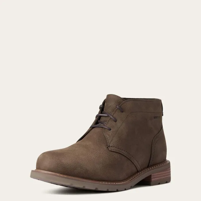 Men Dress and Fashion Boots Ariat Kingham Waterproof Boot Java