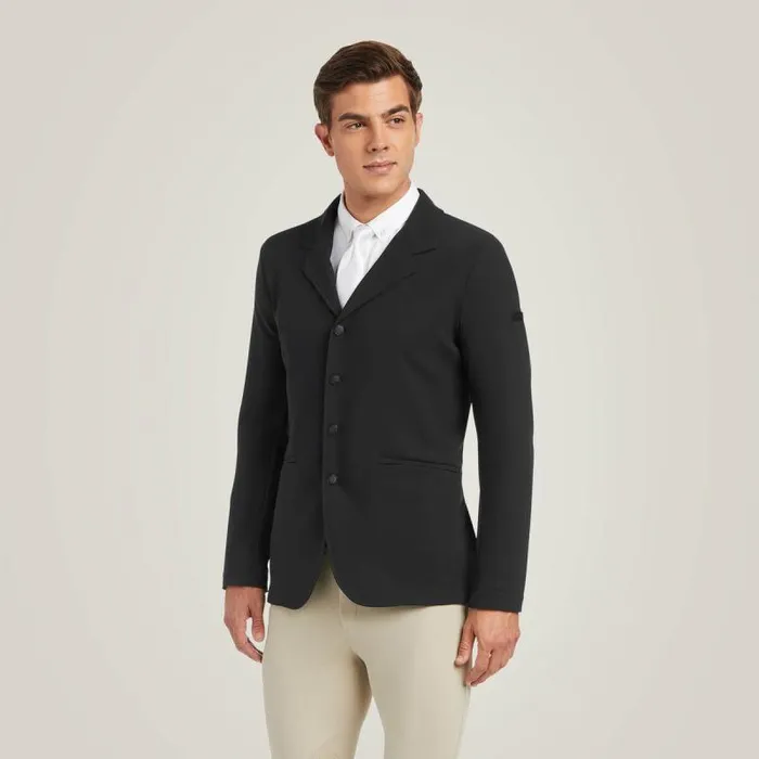 Men English Riding Ariat Speranza Show Coat Black