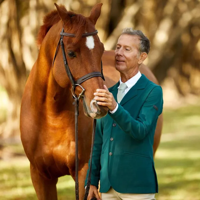 Men English Riding Ariat Speranza Show Coat Hunter