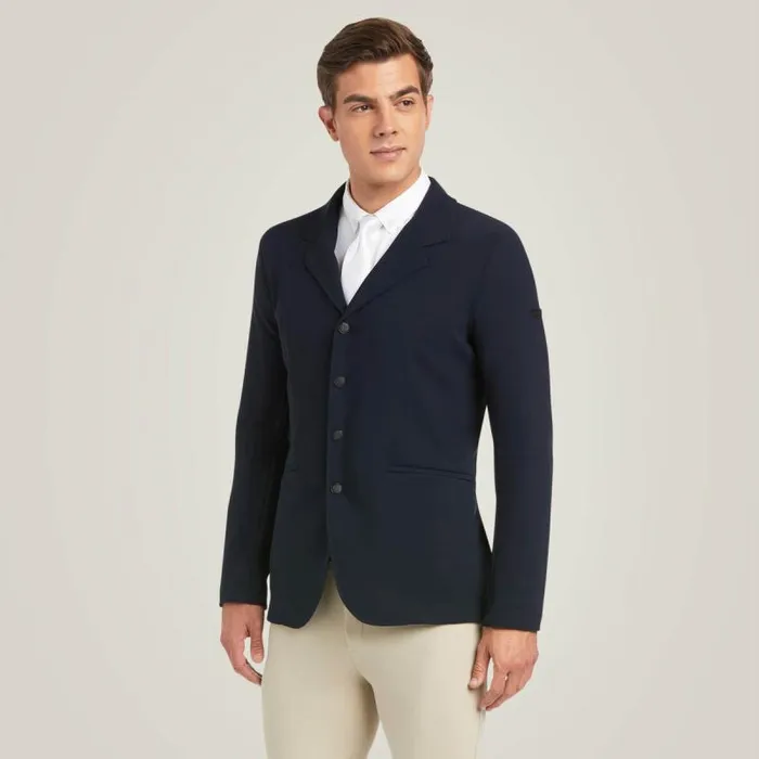 Men English Riding Ariat Speranza Show Coat Navy