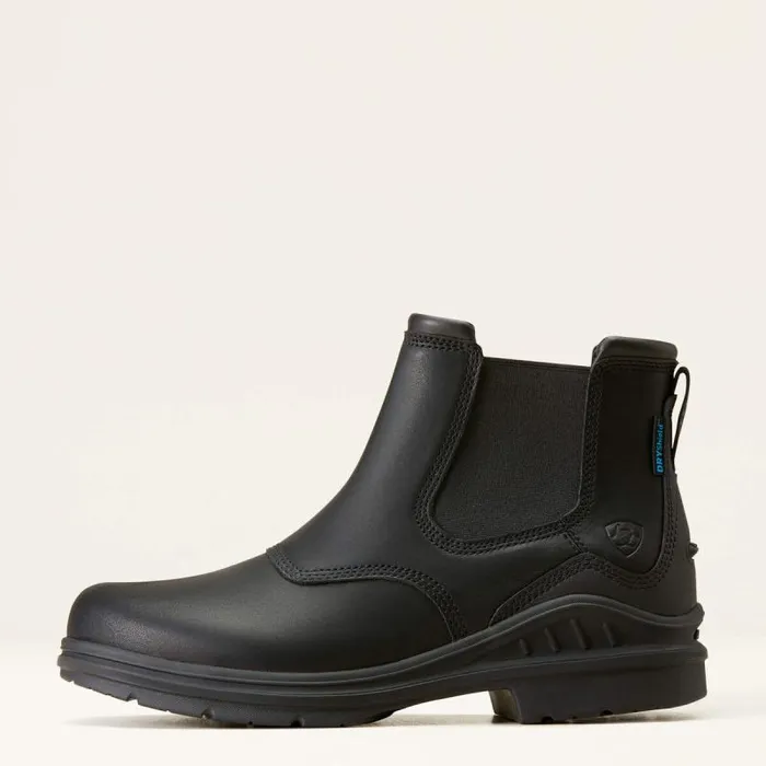 Men English Riding Boots Ariat Barnyard Twin Gore II Waterproof Boot Black Men English Riding Boots Ariat Barnyard Twin Gore II Waterproof Boot Black