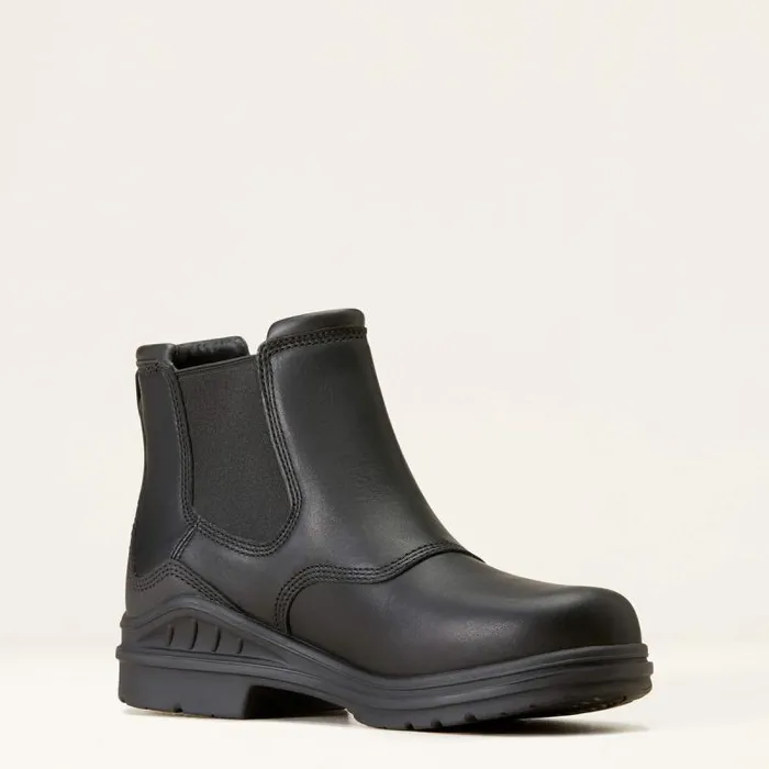 Men English Riding Boots Ariat Barnyard Twin Gore II Waterproof Boot Black Men English Riding Boots Ariat Barnyard Twin Gore II Waterproof Boot Black