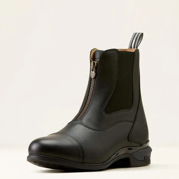 Men English Riding Boots Ariat Devon Zip Paddock Boot Black