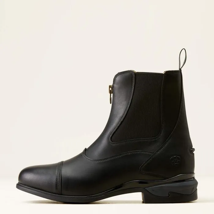 Men English Riding Boots Ariat Devon Zip Paddock Boot Black