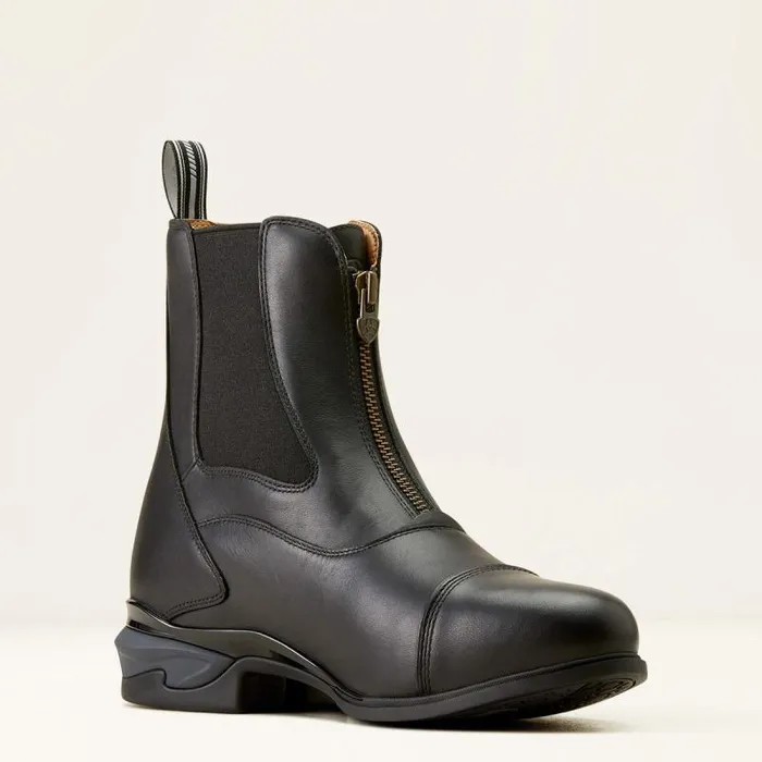 Men English Riding Boots Ariat Devon Zip Paddock Boot Black