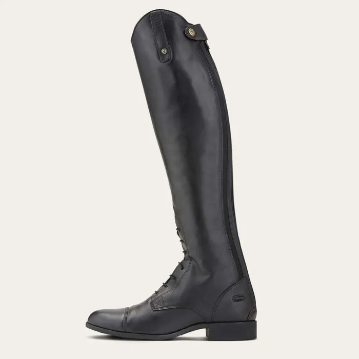Men English Riding Boots Ariat Heritage Contour Field Zip Tall Riding Boot Black