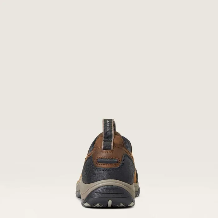 Men English Riding Boots Ariat Terrain Ease Waterproof Oily Distressed Brown Men English Riding Boots Ariat Terrain Ease Waterproof Oily Distressed Brown