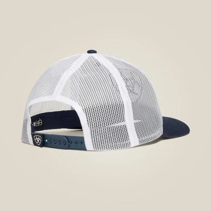 Men Hats and Caps Ariat Large Shield Cap Grey