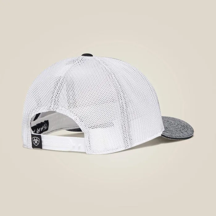 Men Hats and Caps Ariat Mexico Cap Gray