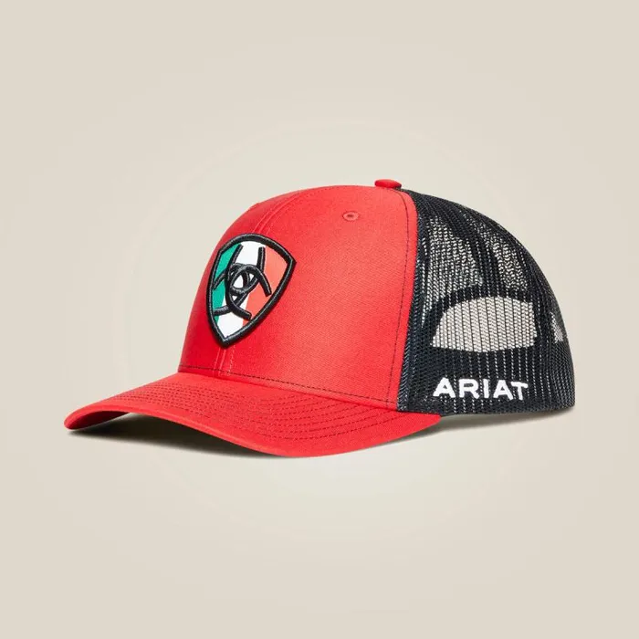 Men Hats and Caps Ariat Mexico Hat Red