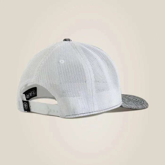 Men Hats and Caps Ariat Simple Logo Mesh Cap Grayflag Men Hats and Caps Ariat Simple Logo Mesh Cap Grayflag