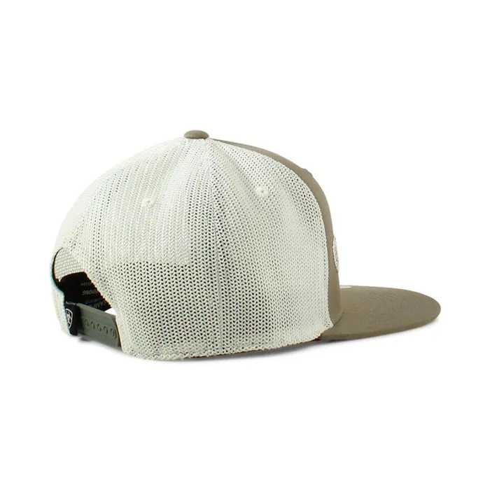 Men Hats and Caps Ariat Southwest Embroidered Logo Cap Green