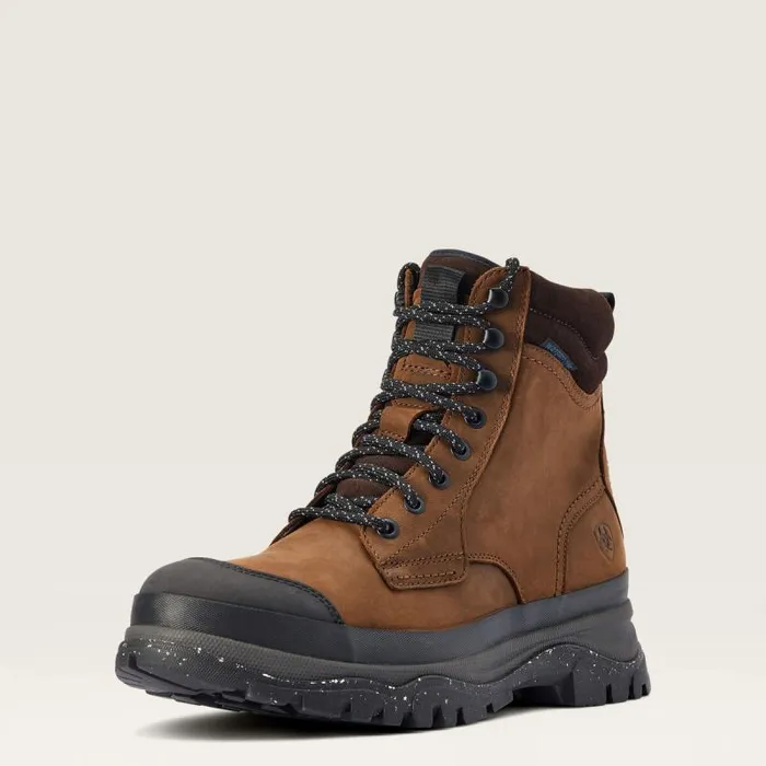 Men Hiking Boots and Shoes Ariat Moresby Waterproof Boot Oily Distressed Brown Men Hiking Boots and Shoes Ariat Moresby Waterproof Boot Oily Distressed Brown