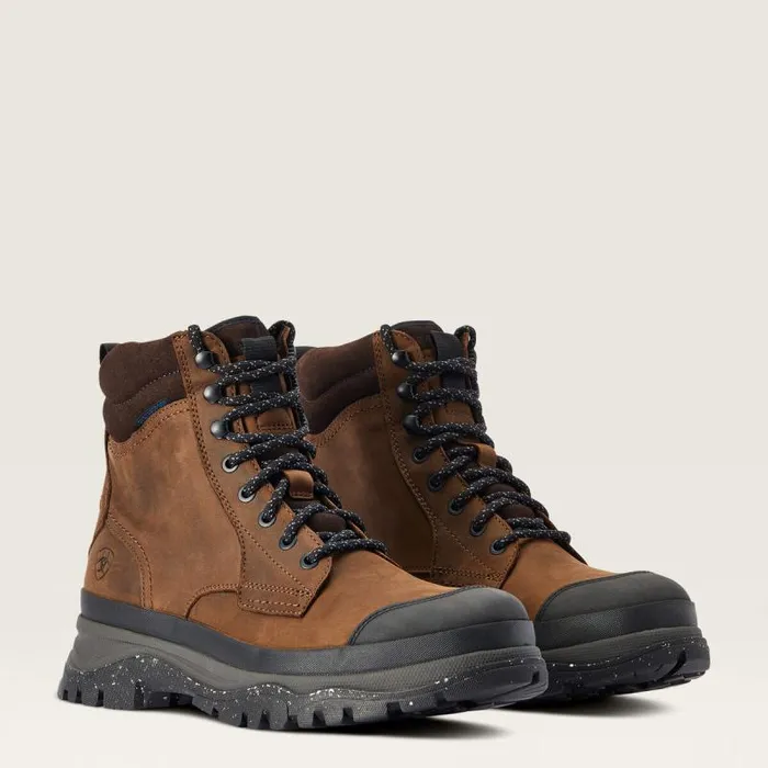 Men Hiking Boots and Shoes Ariat Moresby Waterproof Boot Oily Distressed Brown Men Hiking Boots and Shoes Ariat Moresby Waterproof Boot Oily Distressed Brown