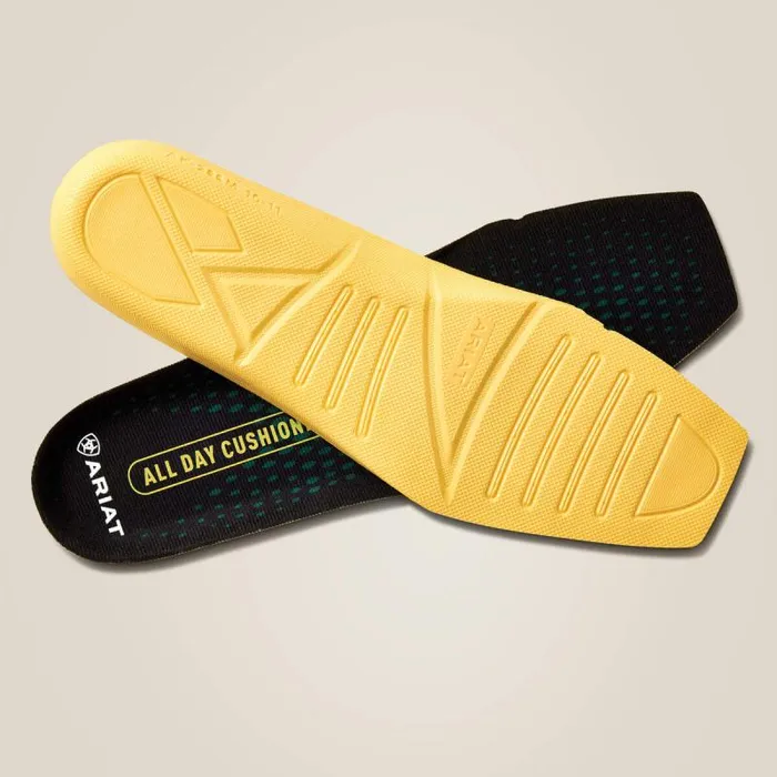 Men Insoles Ariat Men039s All Day Cushioning Wide Square Toe Insole Multi