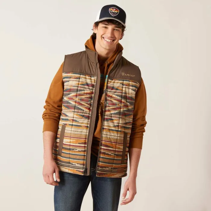 Men Jackets and Vests Ariat Chimayo Crius Vest Chimayo Saltillo