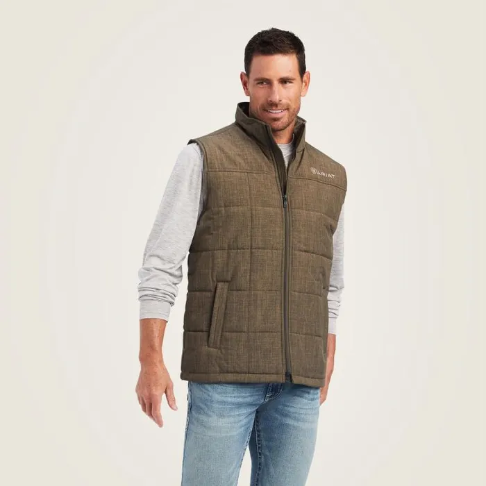 Men Jackets and Vests Ariat Crius Insulated Vest Crocodile